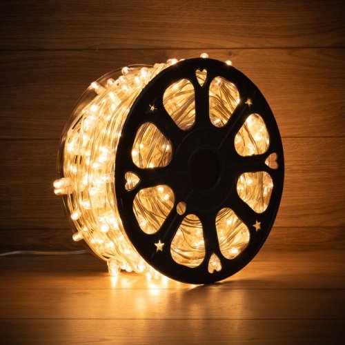 Гирлянда Клип-лайт Neon-Night LED-LP-150-100M-12V-Y 12В 150мм Желстая с трансформатором фото Гирлянда Клип-лайт Neon-Night LED-LP-150-100M-12V-Y 12В 150мм Желстая с трансформатором картинка